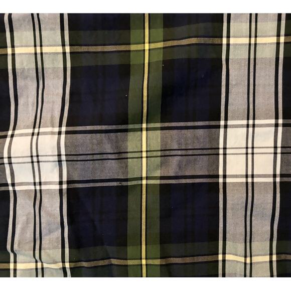 Jos A Bank Navy Blue/Green Plaid Button-Down Mens Size XXL - Picture 2 of 6